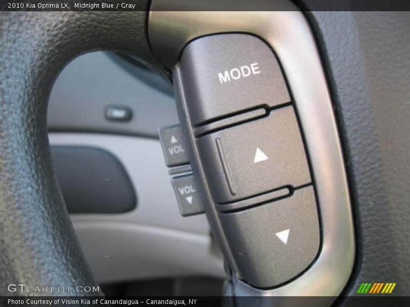 Midnight Blue / Gray 2010 Kia Optima LX