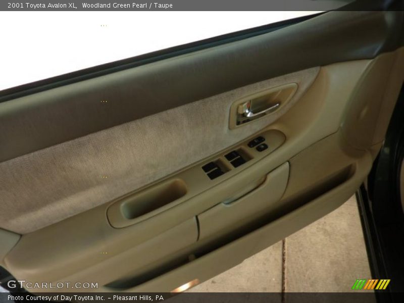 Woodland Green Pearl / Taupe 2001 Toyota Avalon XL