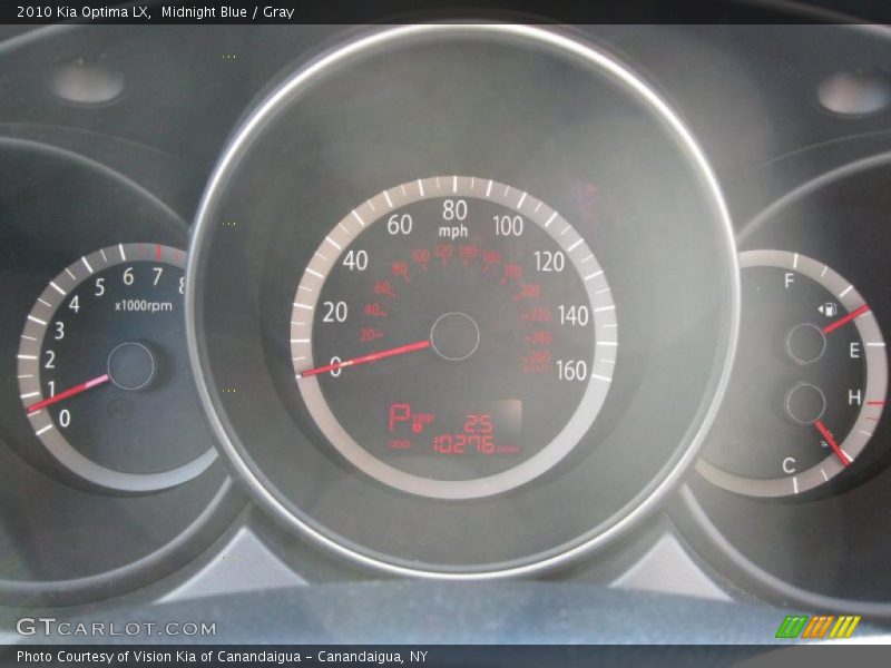 Midnight Blue / Gray 2010 Kia Optima LX