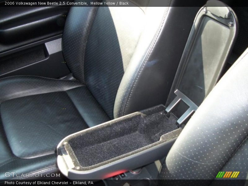 Mellow Yellow / Black 2006 Volkswagen New Beetle 2.5 Convertible