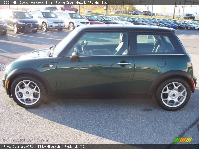 British Racing Green Metallic / Panther Black 2004 Mini Cooper Hardtop