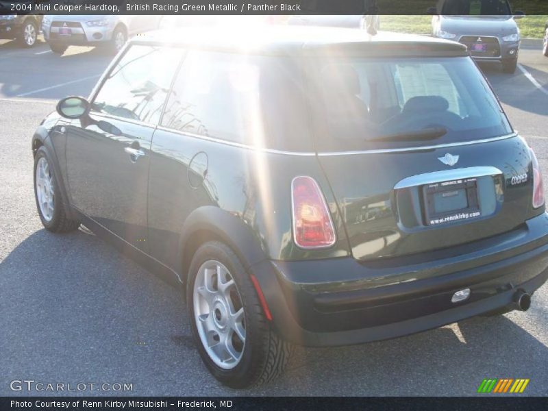 British Racing Green Metallic / Panther Black 2004 Mini Cooper Hardtop