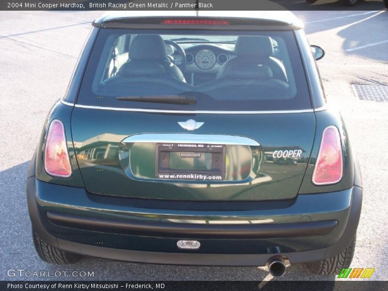 British Racing Green Metallic / Panther Black 2004 Mini Cooper Hardtop