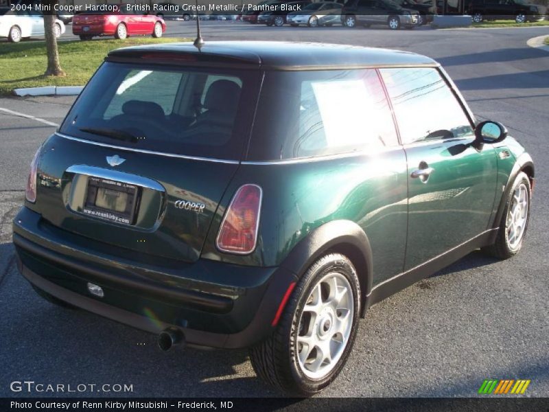 British Racing Green Metallic / Panther Black 2004 Mini Cooper Hardtop