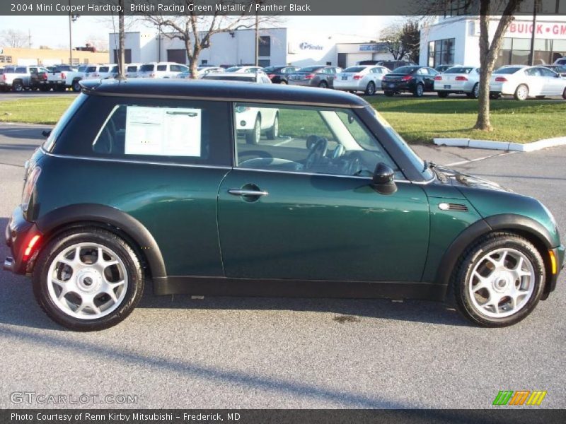 British Racing Green Metallic / Panther Black 2004 Mini Cooper Hardtop