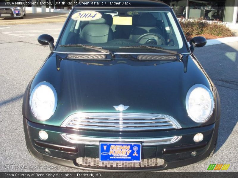 British Racing Green Metallic / Panther Black 2004 Mini Cooper Hardtop