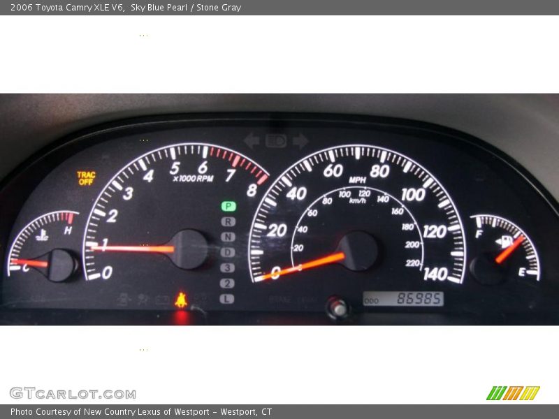  2006 Camry XLE V6 XLE V6 Gauges