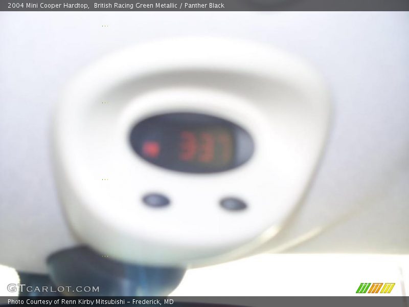 British Racing Green Metallic / Panther Black 2004 Mini Cooper Hardtop