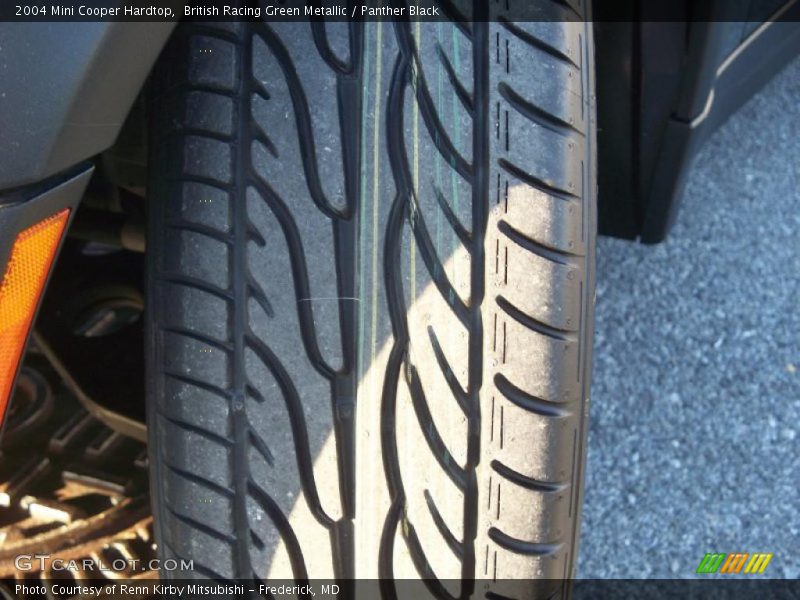 British Racing Green Metallic / Panther Black 2004 Mini Cooper Hardtop