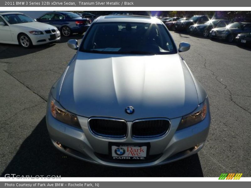 Titanium Silver Metallic / Black 2011 BMW 3 Series 328i xDrive Sedan