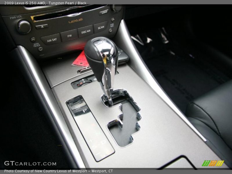  2009 IS 250 AWD 6 Speed Paddle-Shift Automatic Shifter