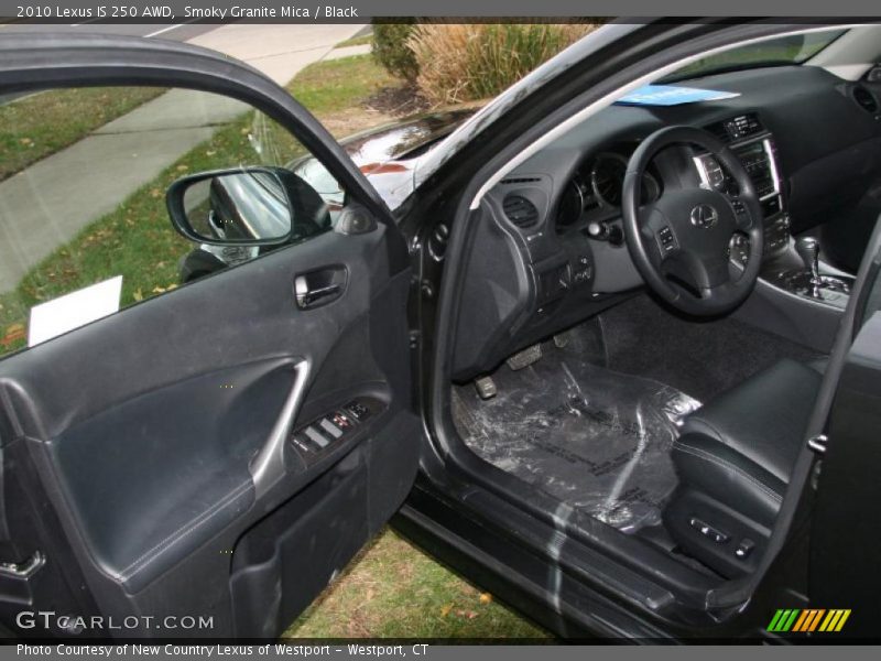  2010 IS 250 AWD Black Interior
