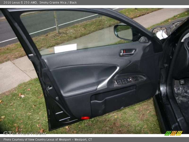 Smoky Granite Mica / Black 2010 Lexus IS 250 AWD