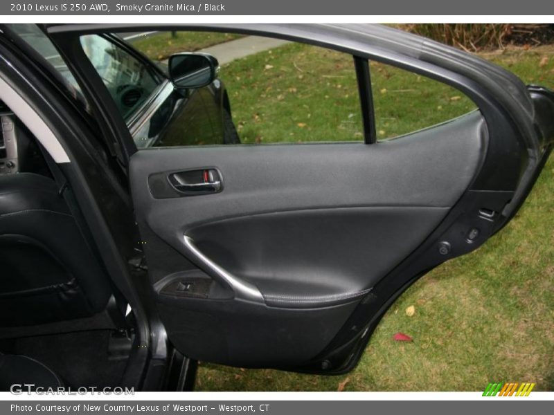 Smoky Granite Mica / Black 2010 Lexus IS 250 AWD