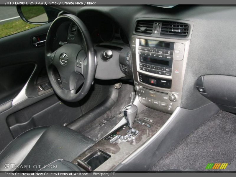 Smoky Granite Mica / Black 2010 Lexus IS 250 AWD