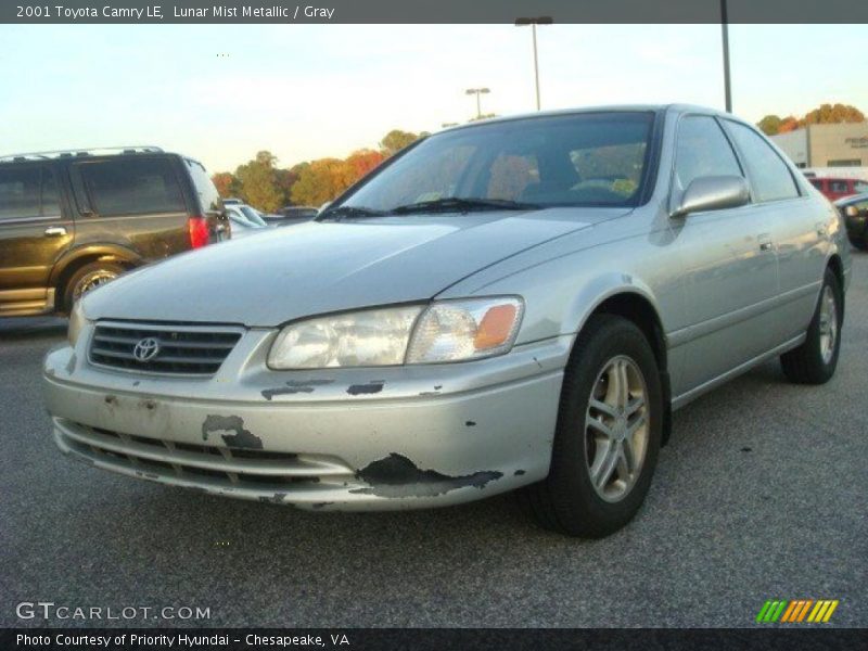 Lunar Mist Metallic / Gray 2001 Toyota Camry LE