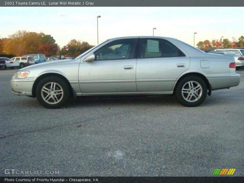Lunar Mist Metallic / Gray 2001 Toyota Camry LE