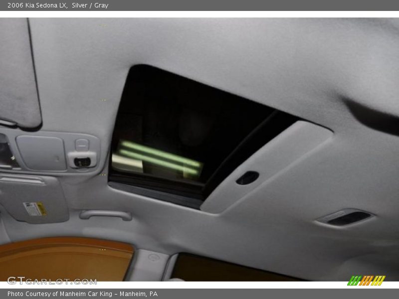Silver / Gray 2006 Kia Sedona LX