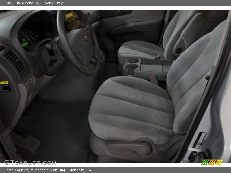 Silver / Gray 2006 Kia Sedona LX