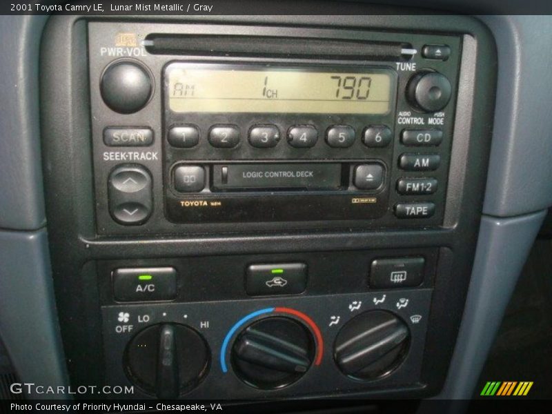 Lunar Mist Metallic / Gray 2001 Toyota Camry LE