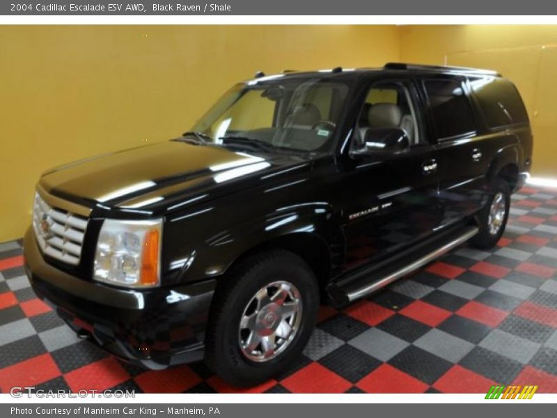 Black Raven / Shale 2004 Cadillac Escalade ESV AWD