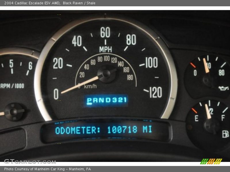 Black Raven / Shale 2004 Cadillac Escalade ESV AWD