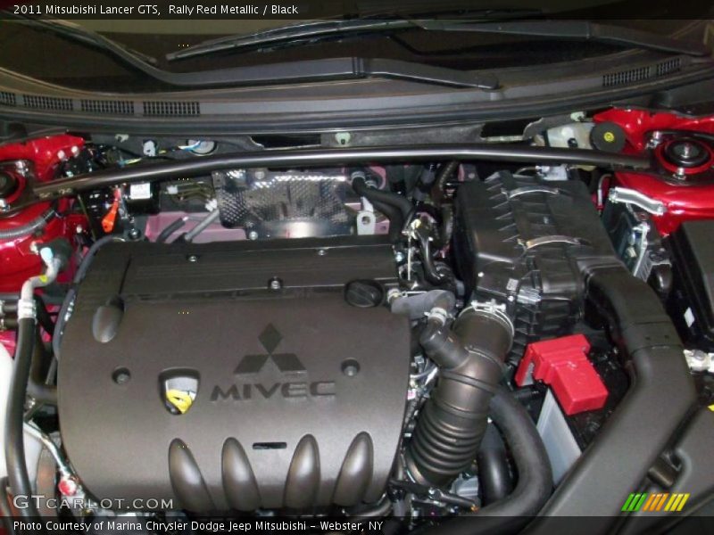  2011 Lancer GTS Engine - 2.4 Liter DOHC 16-Valve MIVEC 4 Cylinder