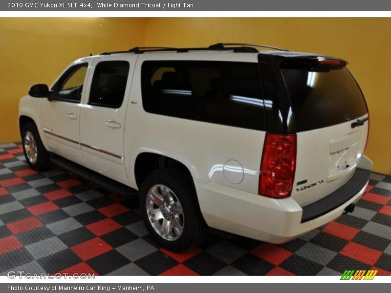 White Diamond Tricoat / Light Tan 2010 GMC Yukon XL SLT 4x4