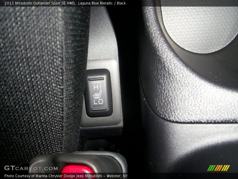 Laguna Blue Metallic / Black 2011 Mitsubishi Outlander Sport SE 4WD