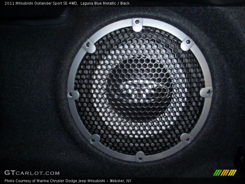 Laguna Blue Metallic / Black 2011 Mitsubishi Outlander Sport SE 4WD
