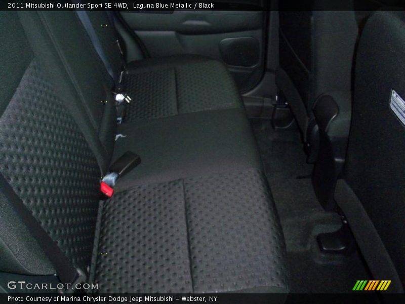 Laguna Blue Metallic / Black 2011 Mitsubishi Outlander Sport SE 4WD
