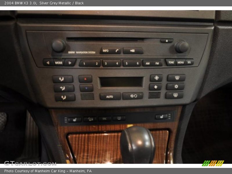 Silver Grey Metallic / Black 2004 BMW X3 3.0i