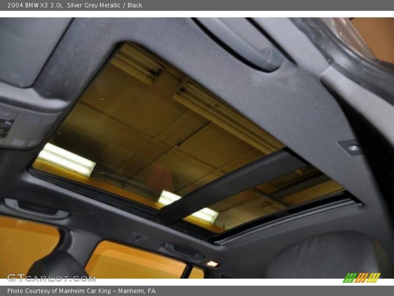 Silver Grey Metallic / Black 2004 BMW X3 3.0i