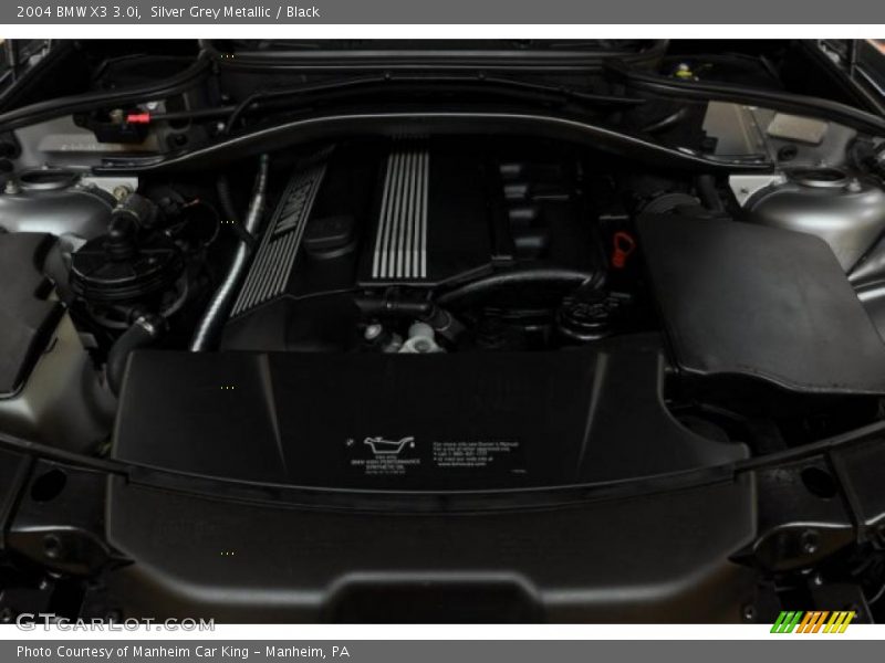 Silver Grey Metallic / Black 2004 BMW X3 3.0i
