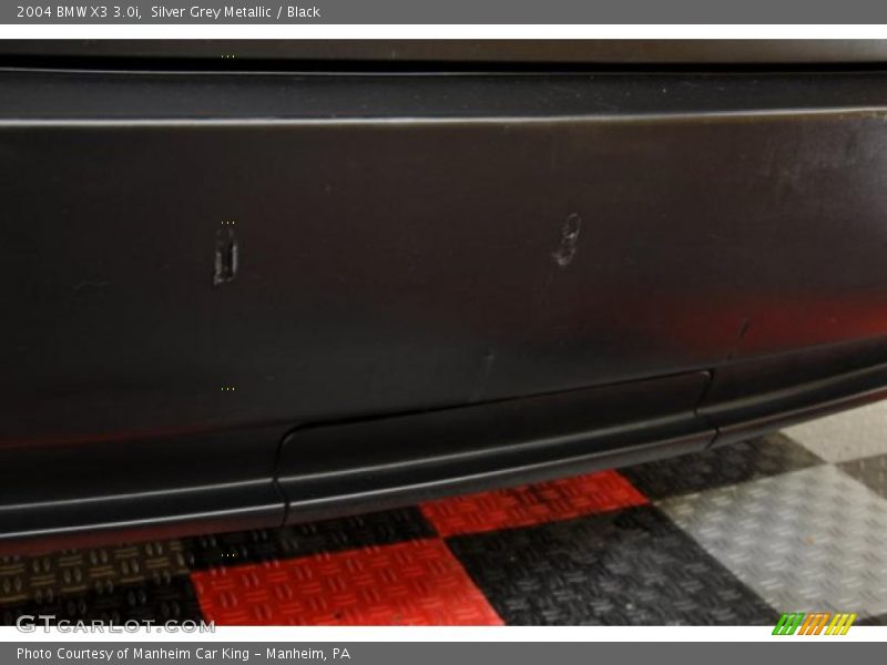 Silver Grey Metallic / Black 2004 BMW X3 3.0i