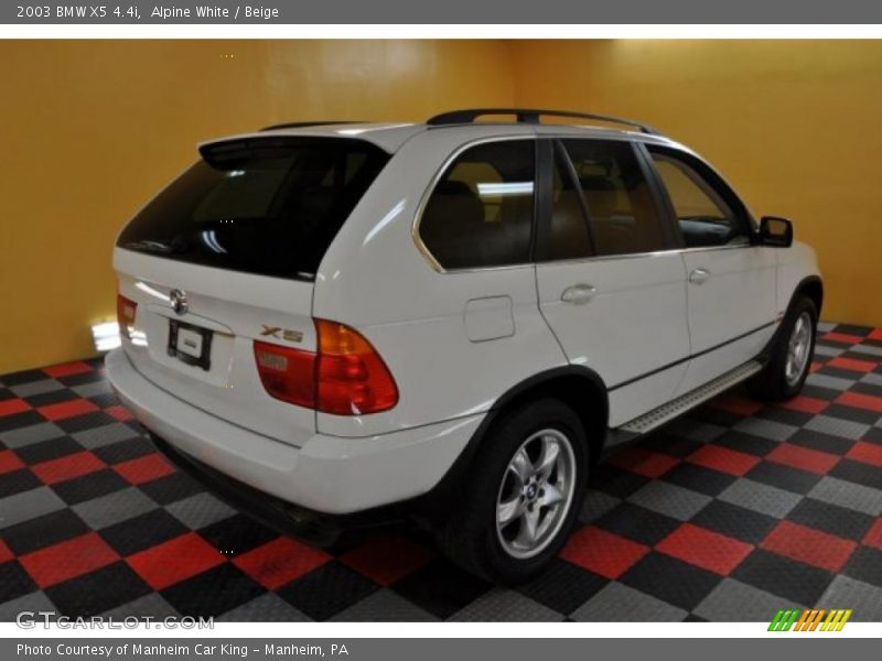 Alpine White / Beige 2003 BMW X5 4.4i