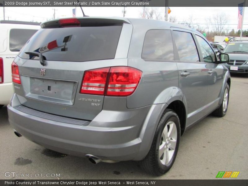 Silver Steel Metallic / Dark Slate Gray/Light Graystone 2009 Dodge Journey SXT