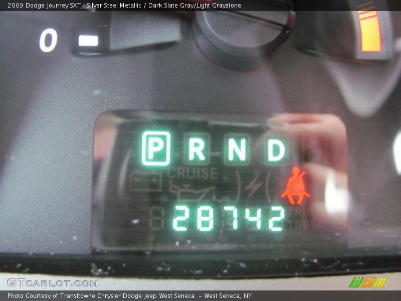 Silver Steel Metallic / Dark Slate Gray/Light Graystone 2009 Dodge Journey SXT