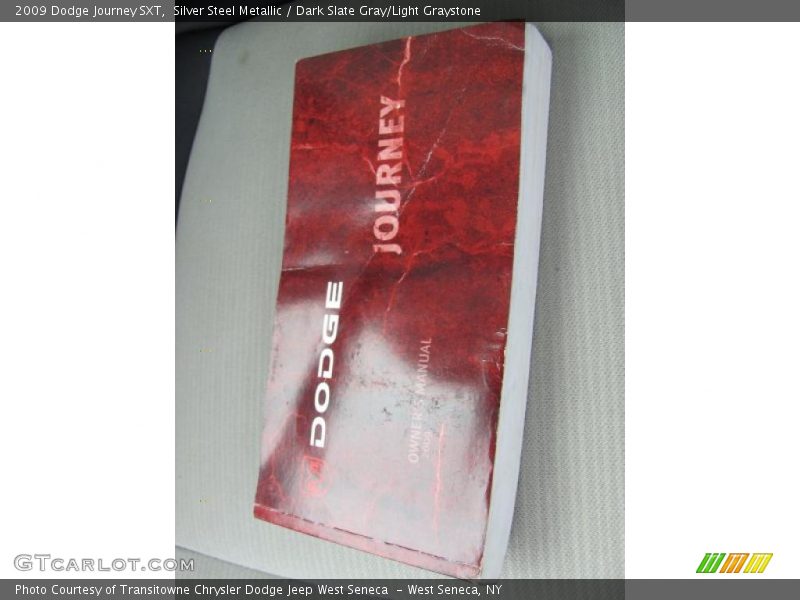 Silver Steel Metallic / Dark Slate Gray/Light Graystone 2009 Dodge Journey SXT