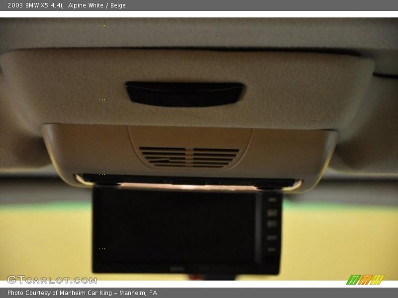 Alpine White / Beige 2003 BMW X5 4.4i