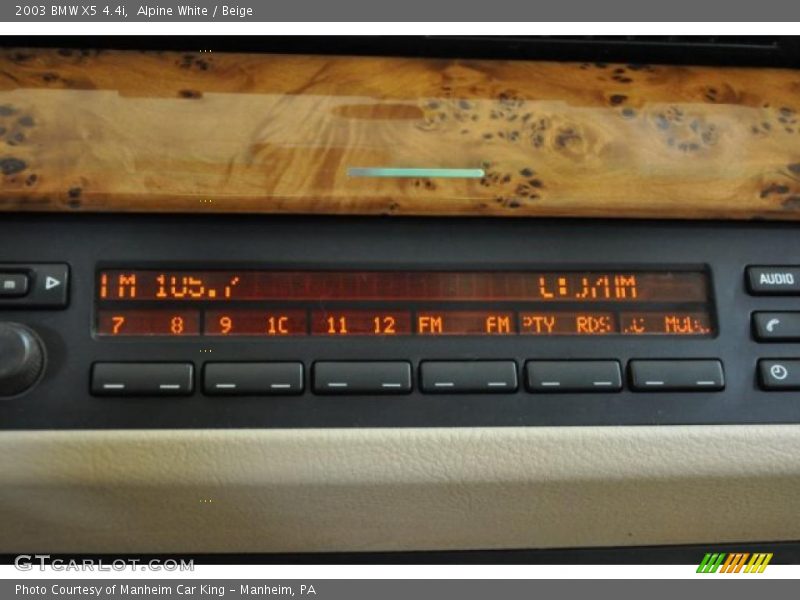 Alpine White / Beige 2003 BMW X5 4.4i