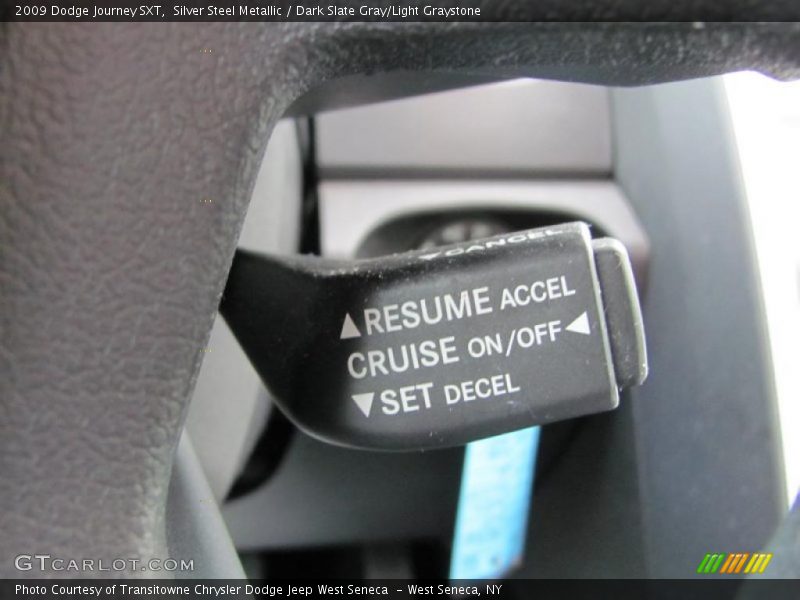 Silver Steel Metallic / Dark Slate Gray/Light Graystone 2009 Dodge Journey SXT