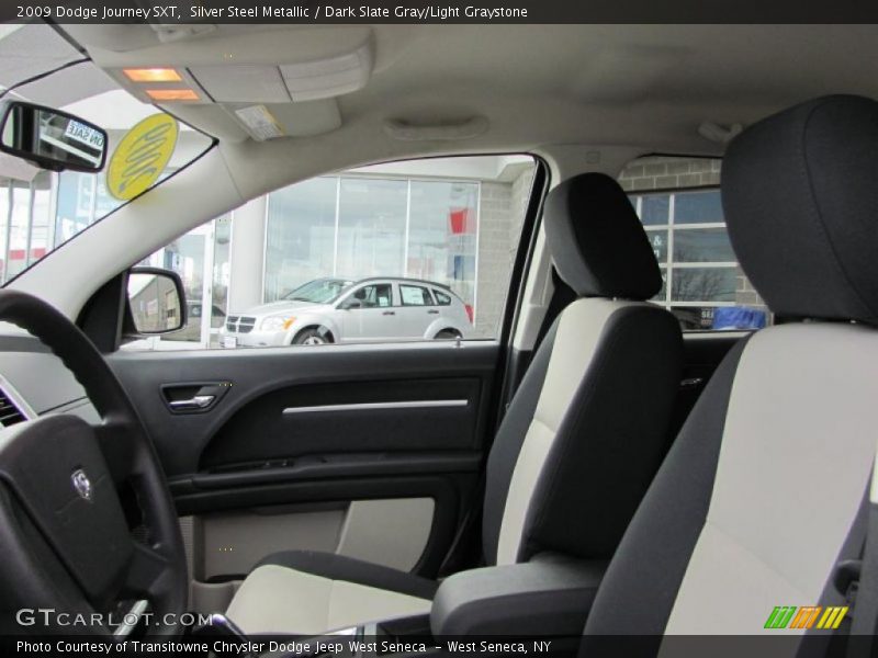 Silver Steel Metallic / Dark Slate Gray/Light Graystone 2009 Dodge Journey SXT