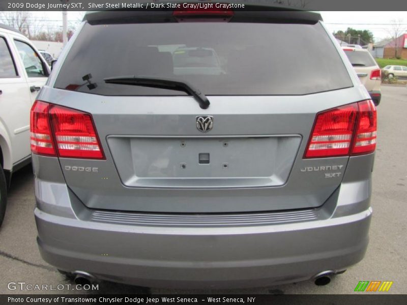 Silver Steel Metallic / Dark Slate Gray/Light Graystone 2009 Dodge Journey SXT