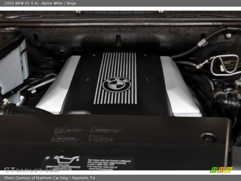 Alpine White / Beige 2003 BMW X5 4.4i