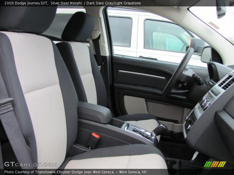 Silver Steel Metallic / Dark Slate Gray/Light Graystone 2009 Dodge Journey SXT