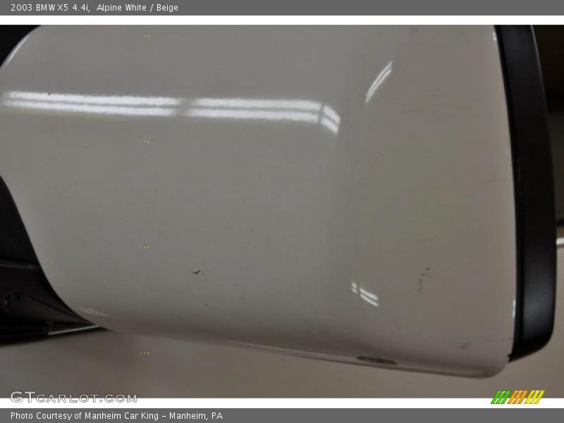 Alpine White / Beige 2003 BMW X5 4.4i