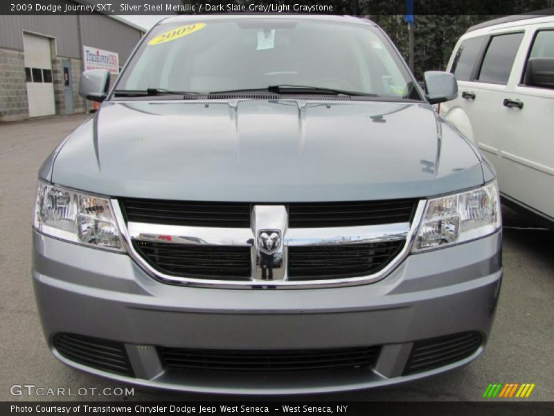 Silver Steel Metallic / Dark Slate Gray/Light Graystone 2009 Dodge Journey SXT