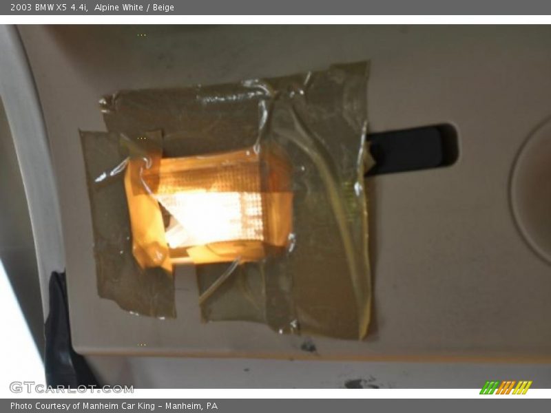 Alpine White / Beige 2003 BMW X5 4.4i