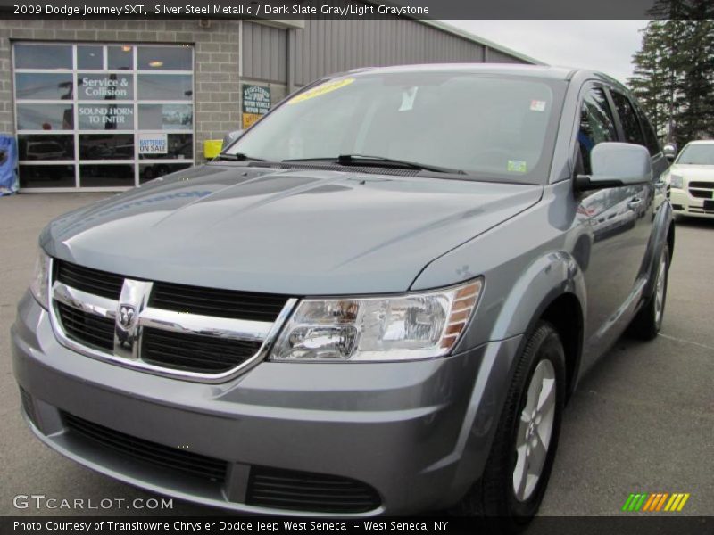 Silver Steel Metallic / Dark Slate Gray/Light Graystone 2009 Dodge Journey SXT